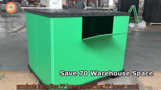 Scatola per pallet pieghevole a nido d'ape in PP all'ingrosso di fabbrica 1470 * 1140 mm