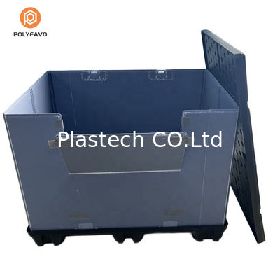 Scatola di imballaggio in nido di miele in PP Scatola a manica di pallet in HDPE per il trasferimento logistico