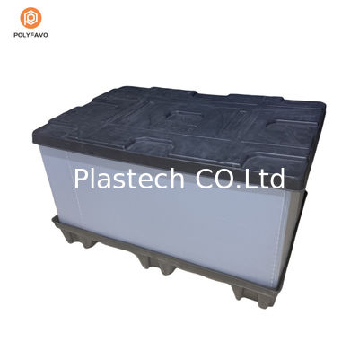 Contenitori di stoccaggio in HDPE resistenti Scatola di plastica Scatola di imballaggio personalizzata