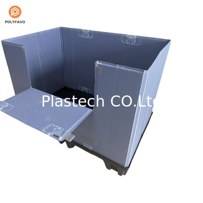 Scatola pallet a manica in plastica