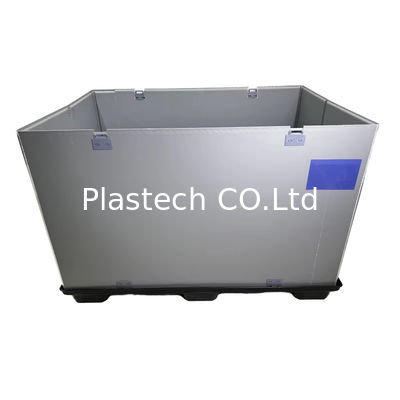 1600x1145x1067 mm imballaggio a manica con pallet di imballaggio contenitori di plastica