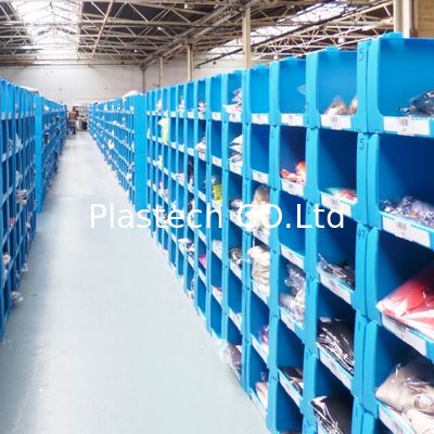 Scatole di plastica solida in PP impilabili, resistenti, ecocompatibili