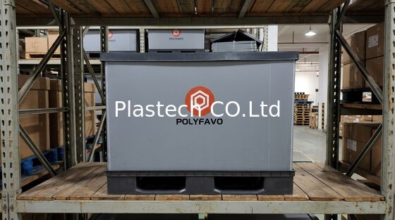 Scatole per spedizioni contenitori di stoccaggio 1200x800mm, imballaggi in plastica, pallet, scatole a manicotto, scatole ribaltabili pieghevoli