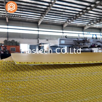 5mm 1600gm Retardante di fiamma grado V2 Polipropilene Pavimenti in plastica Lastre di protezione del pavimento