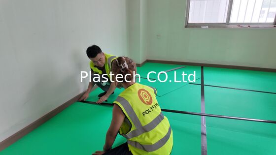 Pavimenti in plastica di grado V2 ignifughi 5 mm di polipropilene di PP
