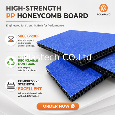 7mm Tavola di plastica Black Flight Panel Lightw 2800gsm Flight case Accessori PP Honeycomb Panel