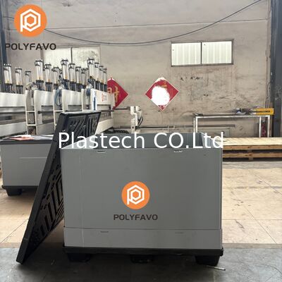 Imballaggi Logistici Scatole di Spedizione Contenitore di Stoccaggio in Plastica Pannello Scatola a Maniche 1220 * 1140* 900 mm