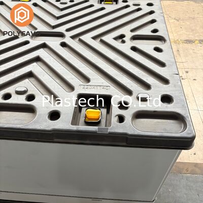 Imballaggi Logistici Scatole di Spedizione Contenitore di Stoccaggio in Plastica Pannello Scatola a Maniche 1220 * 1140* 900 mm
