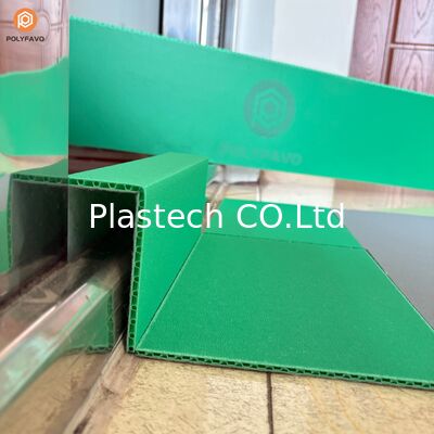 Profili in plastica di tipo canale U Protettore per scali di porta Pp Tavolo da nido di miele con tessuto di feltro Superficie opaca Opzionale spessore 3 mm 5 mm