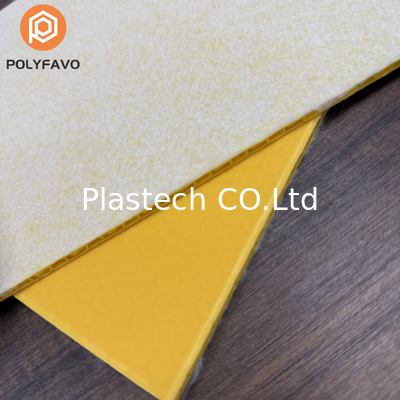 5 mm Lastre di plastica pp Pannello di nido di miele Protezione del sito Protezione del sito pp Rivestimenti per pavimenti