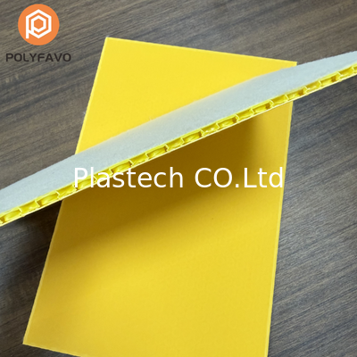 5 mm Lastre di plastica pp Pannello di nido di miele Protezione del sito Protezione del sito pp Rivestimenti per pavimenti