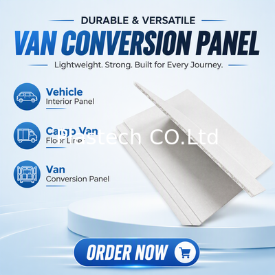Pannelli personalizzabili in foglio alveolare PP da 4 mm laminato per rivestimenti interni di furgoni cargo Ford