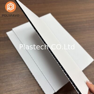 Zhongcheng 5mm 1600gsm Carta di plastica per il trasporto pannello di polipropilene da nido di miele