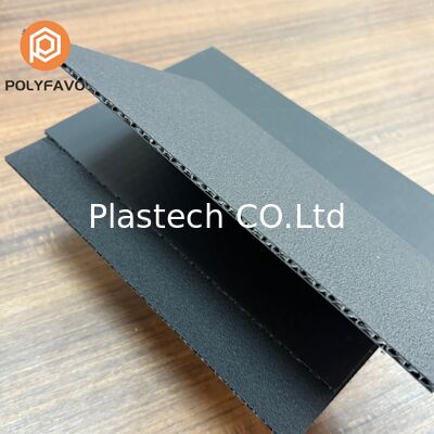 Cassa per mosca di foglio di plastica Hoenycomb Cassa da volo Materiale 6mm 2200gsm Pannello per nido di miele pp Foglio di plastica