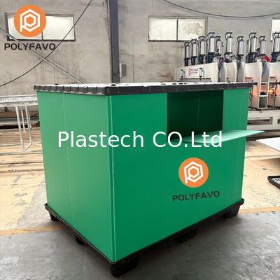 Scatola con manicotto per pallet in plastica resistente personalizzata Scatola con manicotto per pallet economica