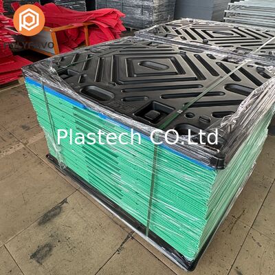 Scatola con manicotto per pallet in plastica resistente personalizzata Scatola con manicotto per pallet economica
