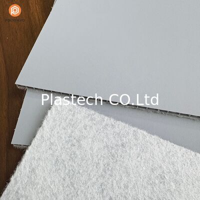 Zhongcheng 5mm Piastre Temporanee di Copertura PP Protezione Pavimento Feltro Sottopancia Pannello a Nido d'Ape