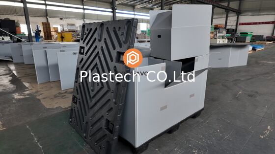 Scatole di cartone di nido di miele con rivestimento protettivo integrato a tocco morbido Scatole in plastica in PP