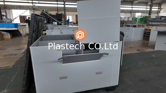 Contenitore di stoccaggio in plastica customizabile contenitore di stoccaggio in plastica pallet box