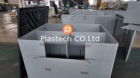Contenitore di stoccaggio in plastica customizabile contenitore di stoccaggio in plastica pallet box