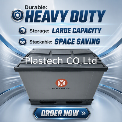 Galylord imballaggio a sfuso pallet box manica cellulare pallet box in plastica pp manica