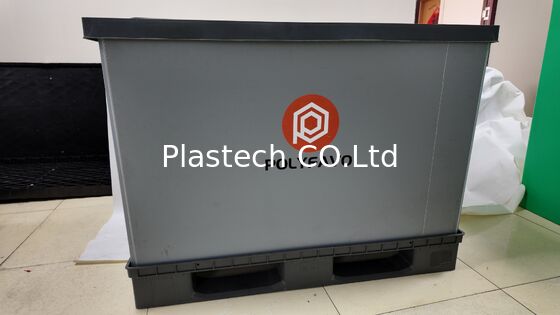 Galylord imballaggio a sfuso pallet box manica cellulare pallet box in plastica pp manica