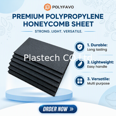 pp Lamiera di plastica Lamiera di plastica Custodia per mosca a porzione Materiale per custodia per mosca Pannello a nido d'ape Lamiera di plastica pp