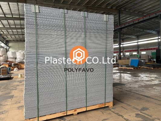 Pannello di protezione del pavimento riutilizzabile, pannello Honeycomb V2 ignifugoso, impermeabile, protettore del pavimento con stampa del logo della marca