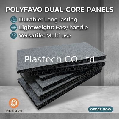 Pannello a nido d'ape riutilizzabile per la realizzazione di flight case, tavola anti-graffio impermeabile resistente agli urti, materiale ecologico per casse