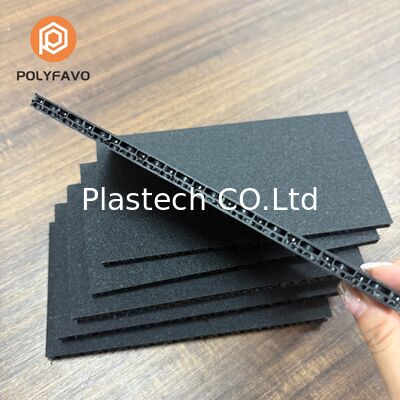  Flight Case Material PP Honeycomb Panel, Flight Case Panels Textured PP Honeycomb Sandwich, Anti Scratch Eco Friendly