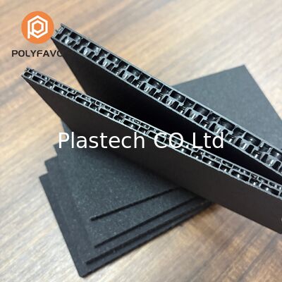 PP Honeycomb Panel for Flight Case Shell, Lightweight Impact Resistant Honeycomb Board, Anti Scratch Waterproof Reusable